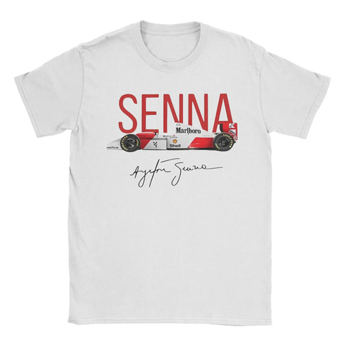 Ayrton Senna Racing Car T-Shirt